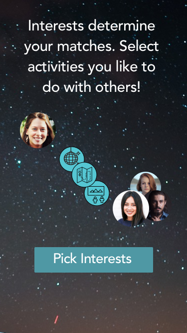 Onboarding Pick Your Interests